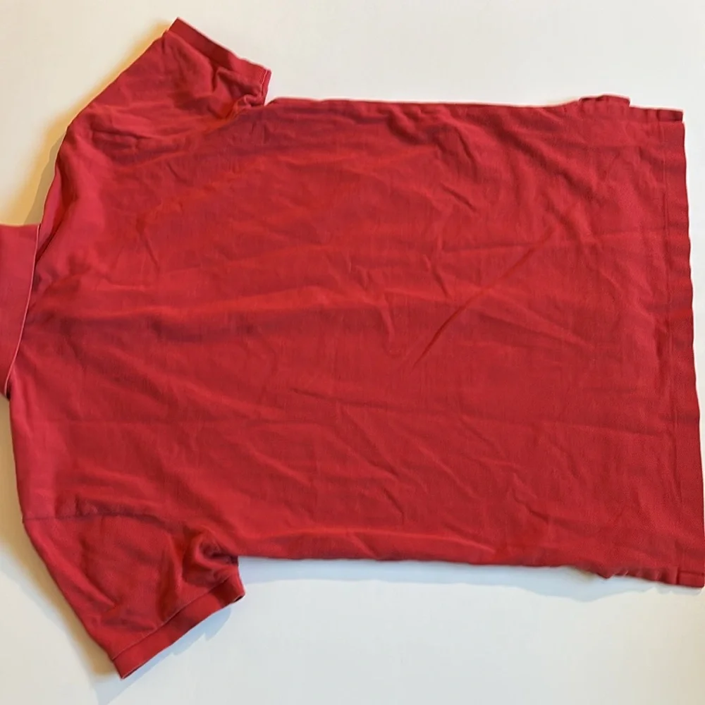 Ralph Lauren Red Polo Shirt Size Small
